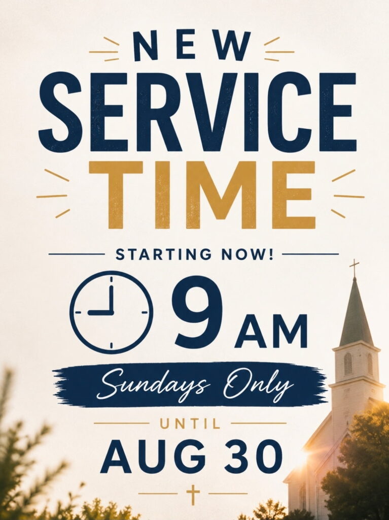 New Service Time New Service Time