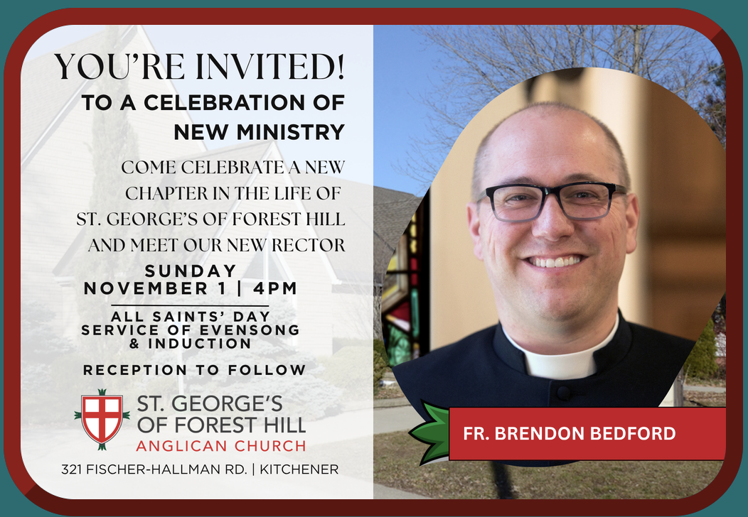 Rev Brendon induction service Rev Brendon induction service